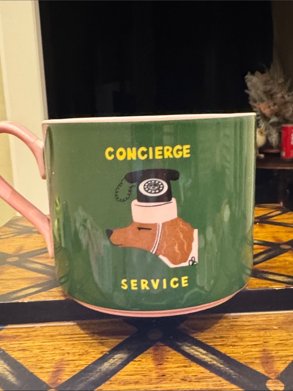 Anthropologie Concierge Service Mug